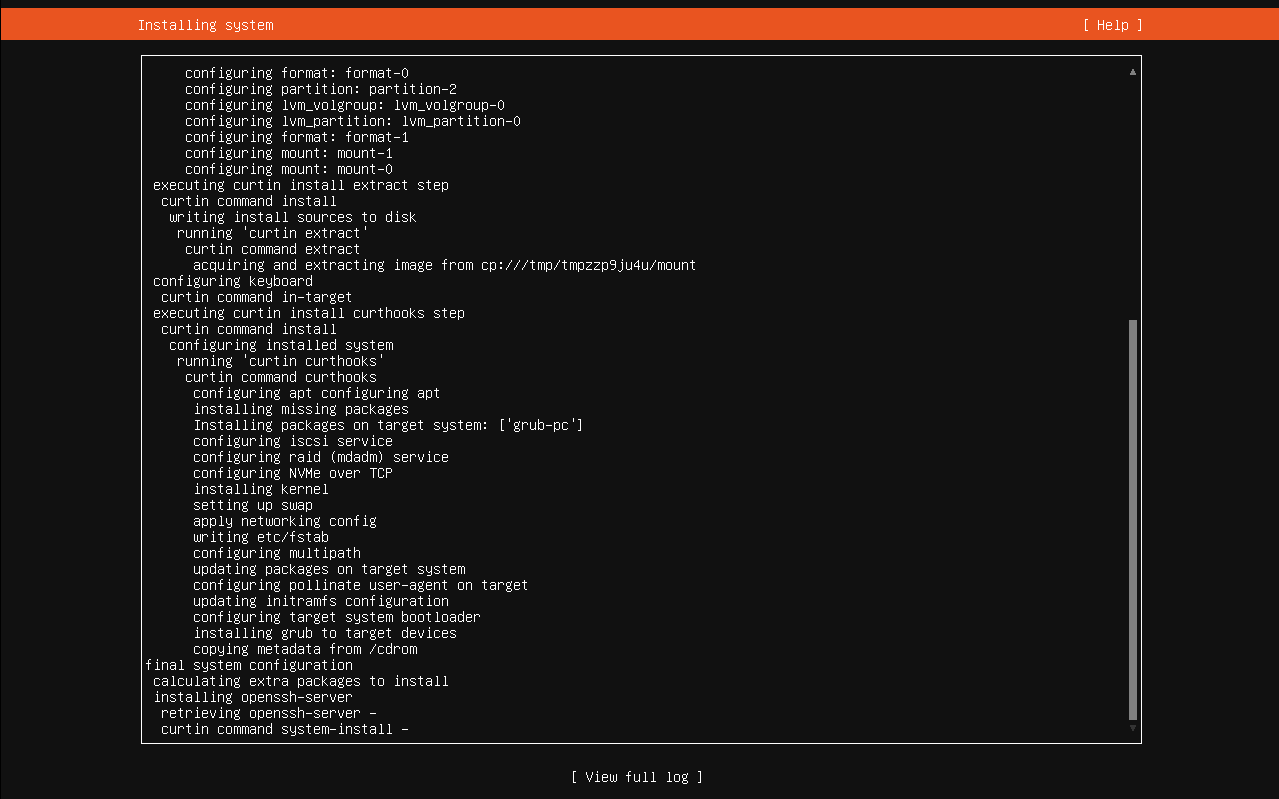 Ubuntu 24.04 Server 版系统安装及配置