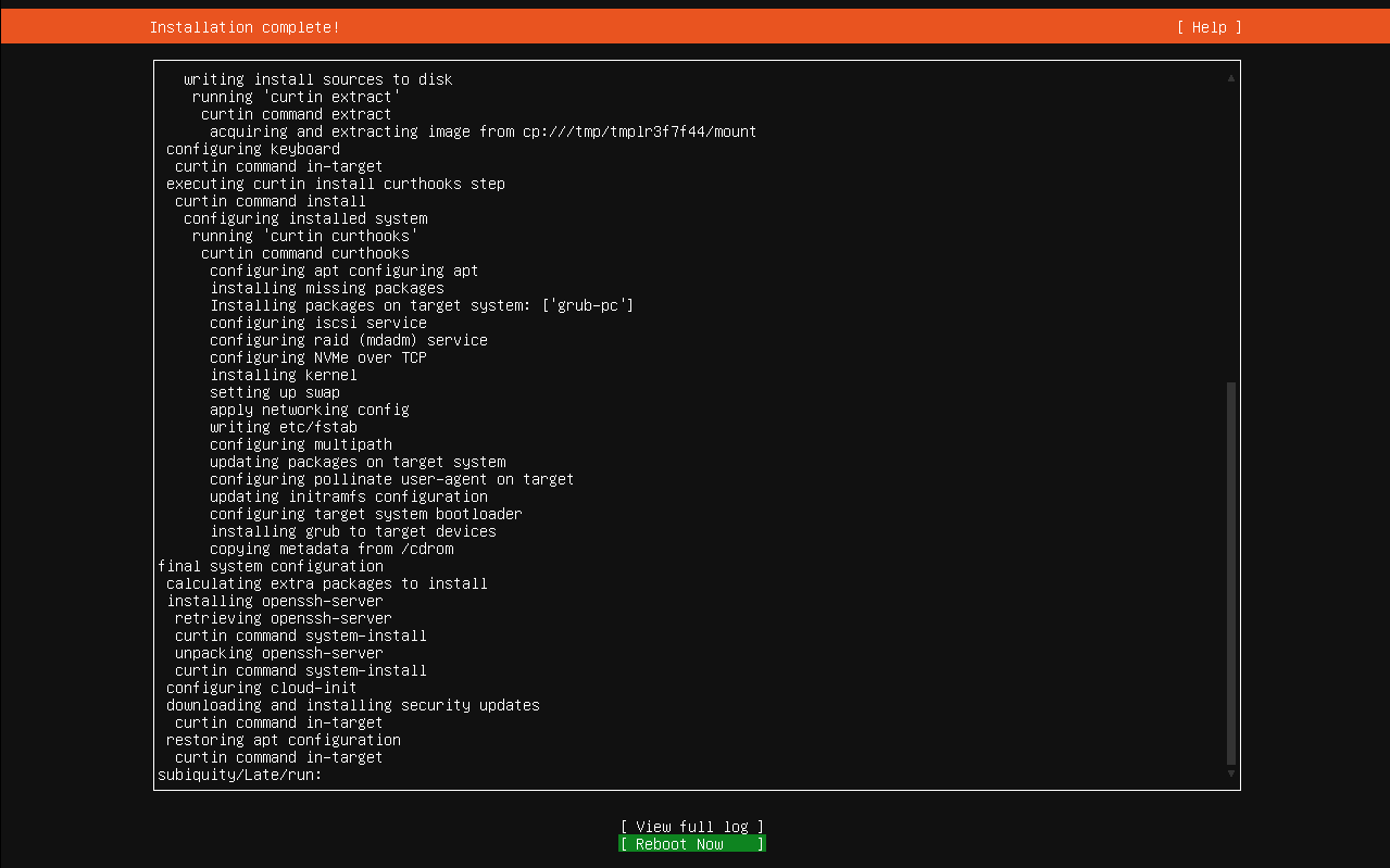 Ubuntu 24.04 Server 版系统安装及配置